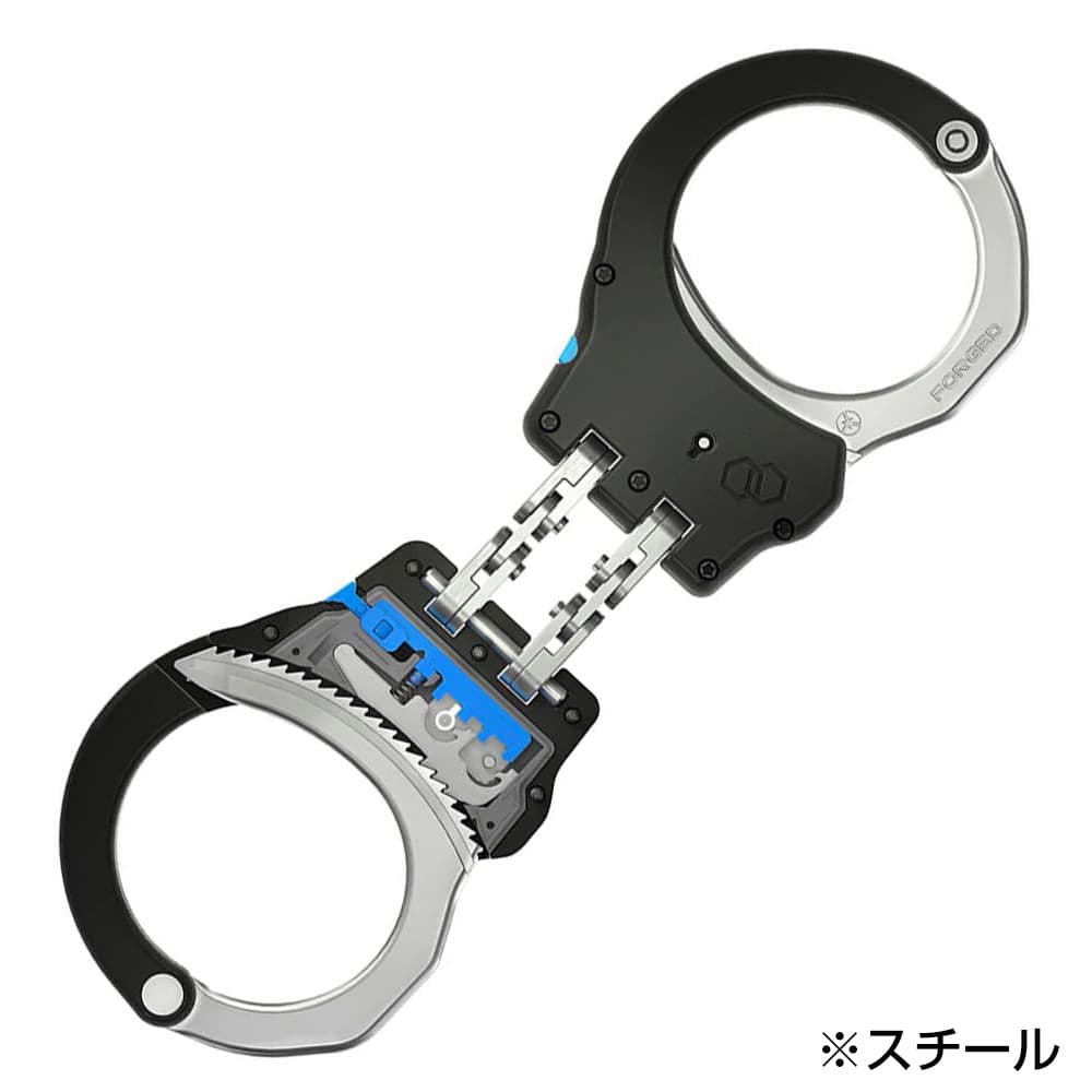 なお商品です Asp ロックレバー ASP 手錠 TWO PAWL ダブルロック ヒンジ式