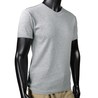 AVIREX Tシャツ 半袖 Vネック  ワッフル無地 デイリー