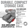 REAL AVID ソケット&ビットセット X3ドライバー 52ピース ガンスミス用ビットセット AVX3SGBS52