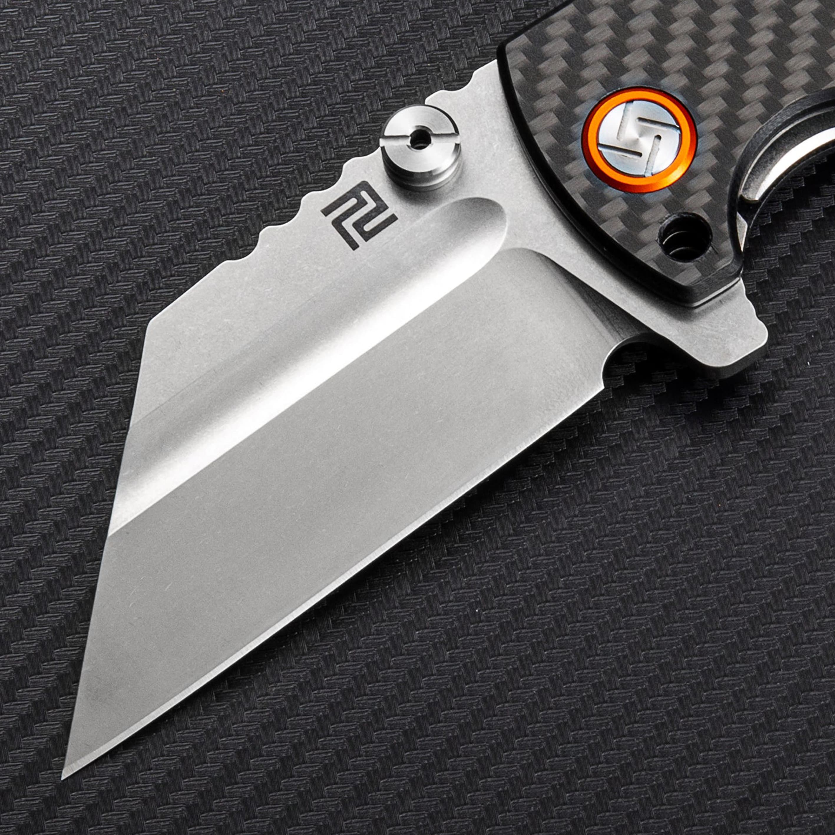 Artisan 折りたたみナイフ Proponent カーボンファイバーハンドル