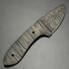 Knifemaking ナイフブレード DropPoint ダマスカス鋼 BL124