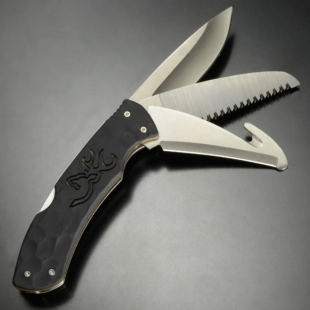 BROWNING 折りたたみナイフ Primal Kodiak ロックバック式 3220430