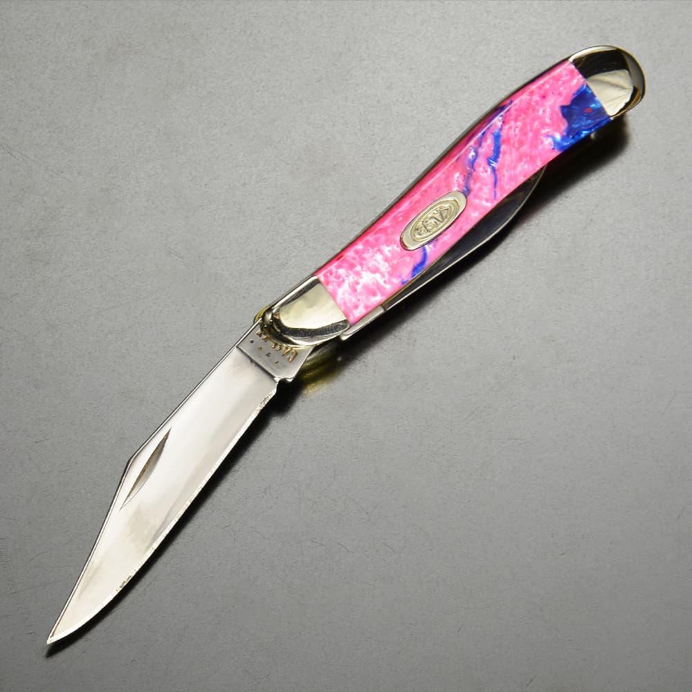 CASE 折りたたみナイフ Peanut ピーナッツ 直刃 トラッパー 9220LP