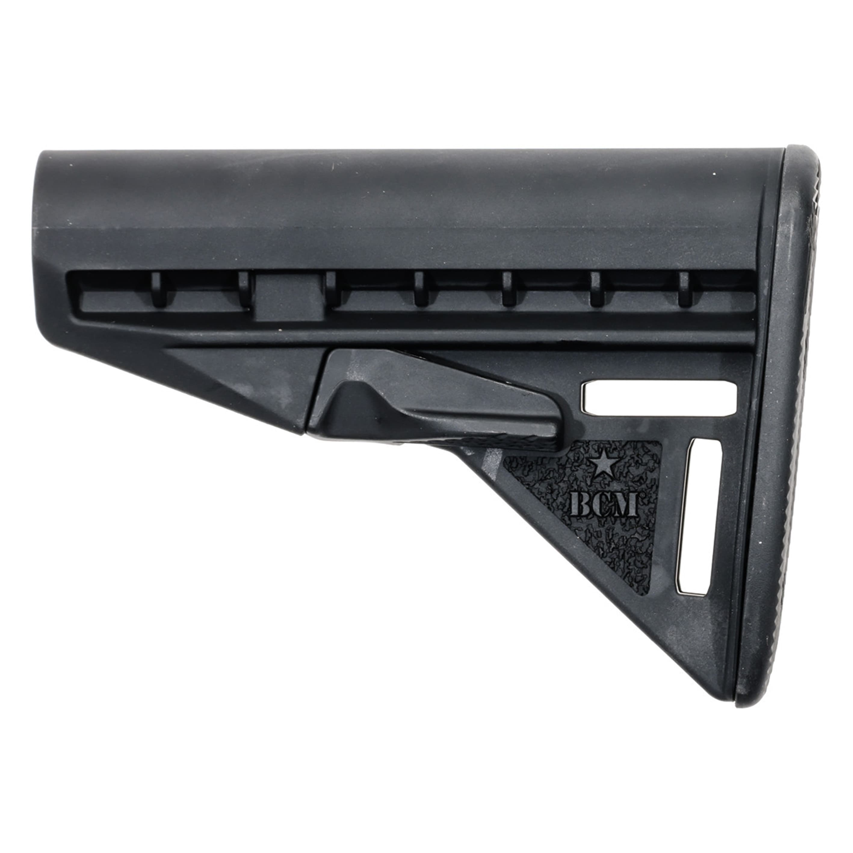 BCM バットストック Mod 3 滑り止めサイドグリップパネル装備 M4/AR15