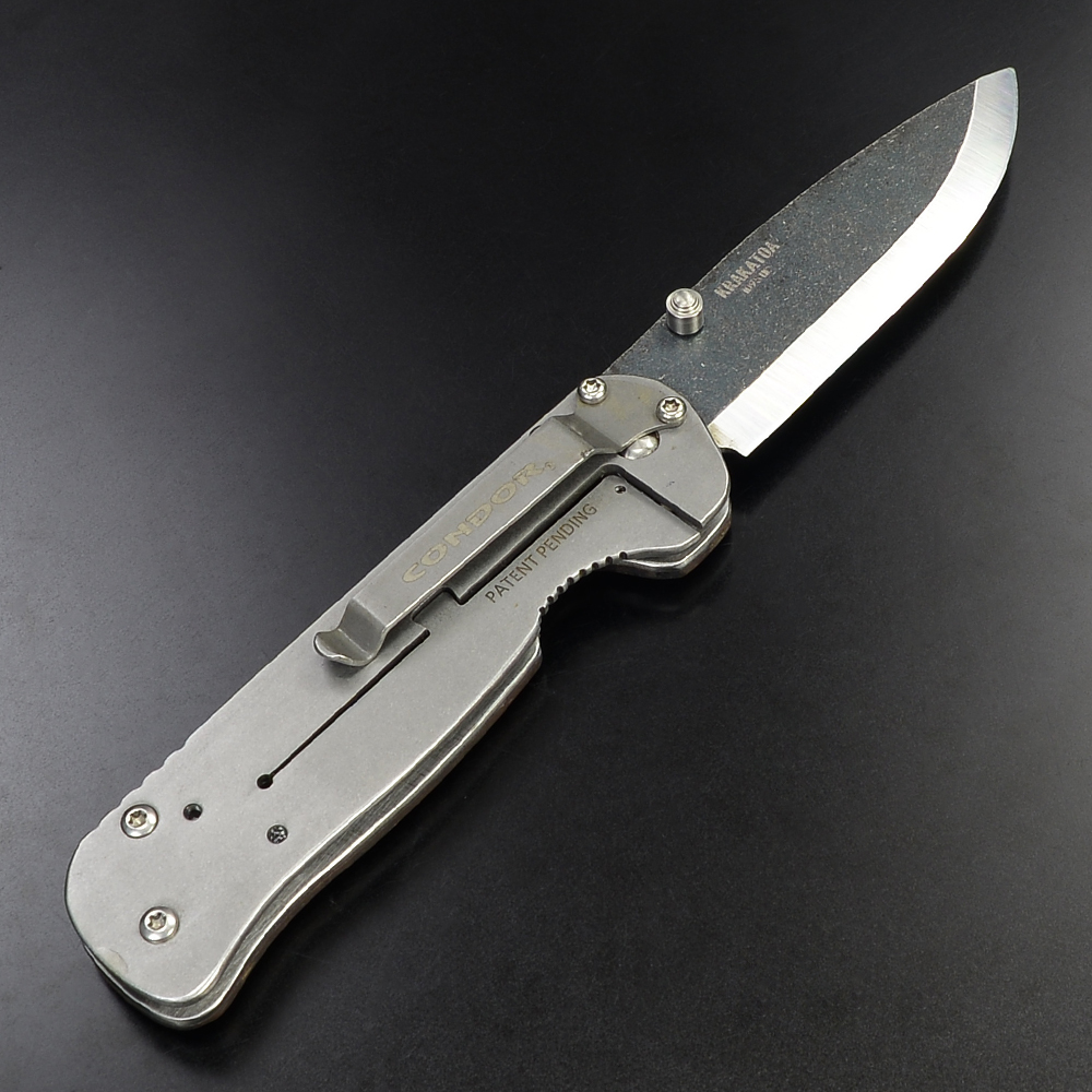 CONDOR Tool & Knife 折りたたみナイフ KRAKATOA ウォールナット