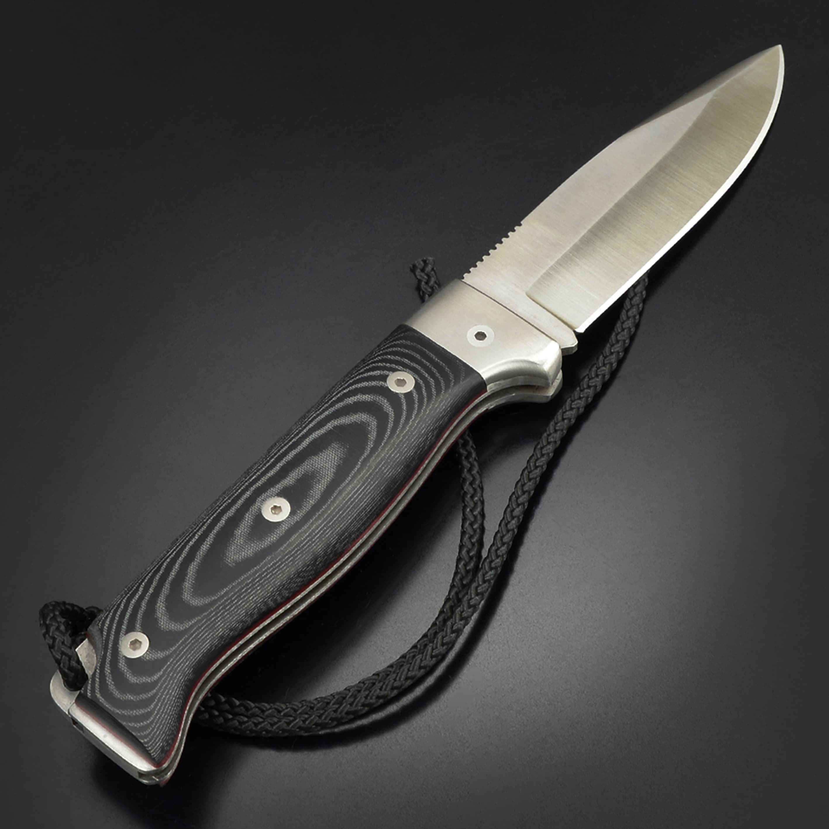 Cudeman 折りたたみナイフ MT-4 ロックバック Micarta 384-MF 