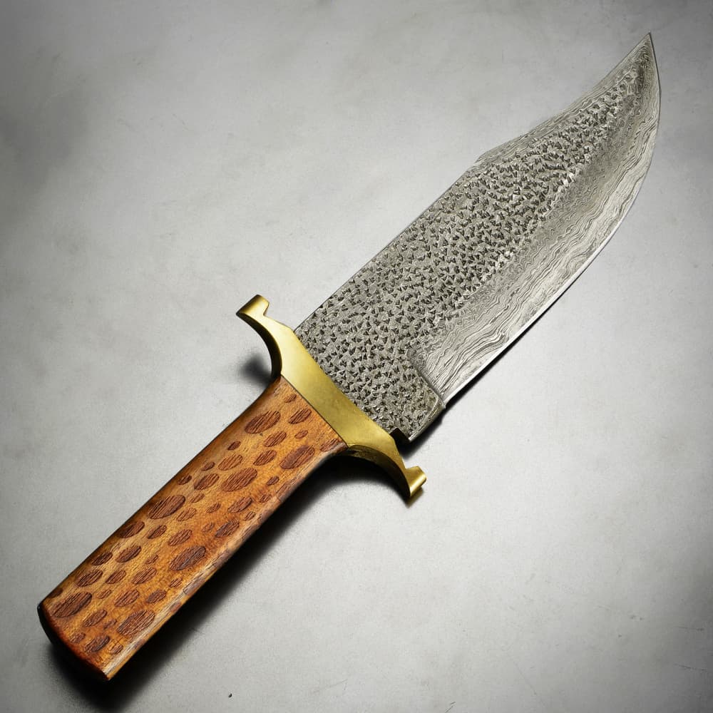 ミリタリーショップ レプマート / Damascus ボウイナイフ DM