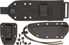 ESEE モデル4 アウトドアナイフ ES4PMBB ステンレス プレーン