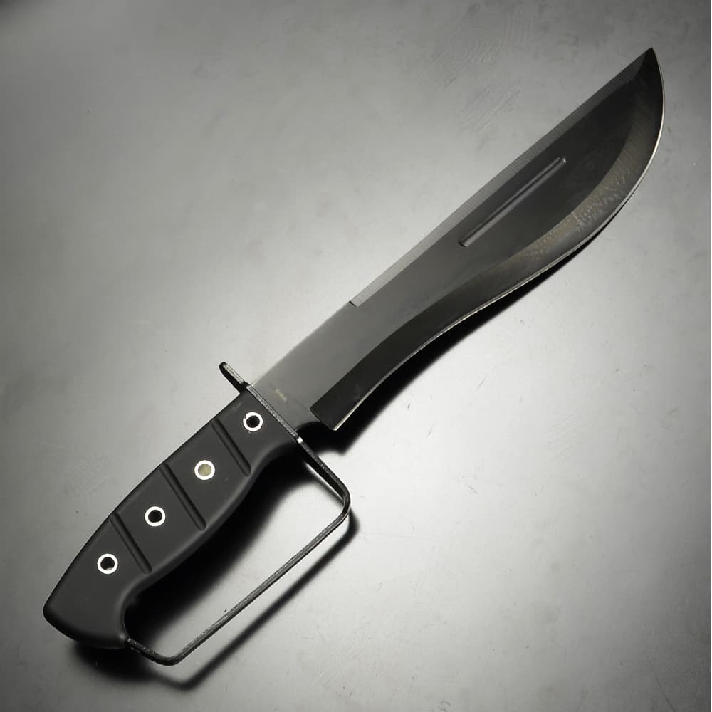 ミリタリーショップ レプマート / Frost Cutlery ボウイナイフ TAC XTREME ブラックステンレスブレード 専用シース付き  TX-26B