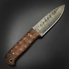 Frost Cutlery アウトドアナイフ 槌目 ワインウッド 全長7.5インチ FVFD122CWW