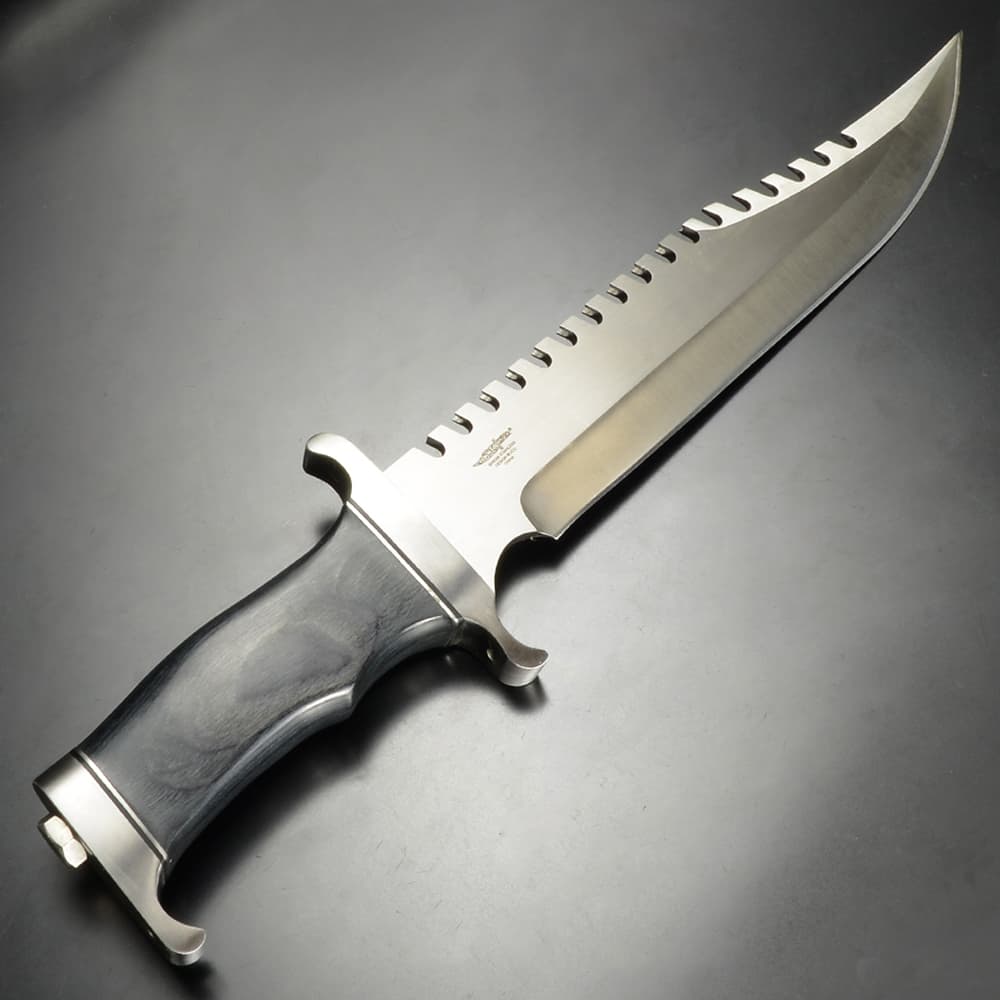 ミリタリーショップ レプマート / HIBBEN ボウイナイフ Survivor Bowie レザーシース付き GH5026