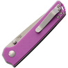 Kizer Cutlery 折りたたみナイフ ミニ Domin ライナーロック 紫色 KIV3516N3