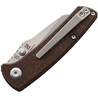 Kansept Knives 折りたたみナイフ Little Main Street ブラウン KT2015A5