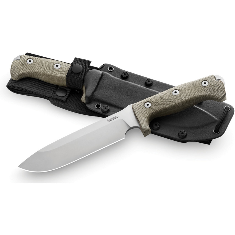 LionSTEEL アウトドアナイフ M7 フィクスド ブレード Satin LSTM7CVG 