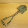 ドイツ軍放出品 折りたたみスコップ 三つ折り 樹脂製ケース付き オリーブドラブ