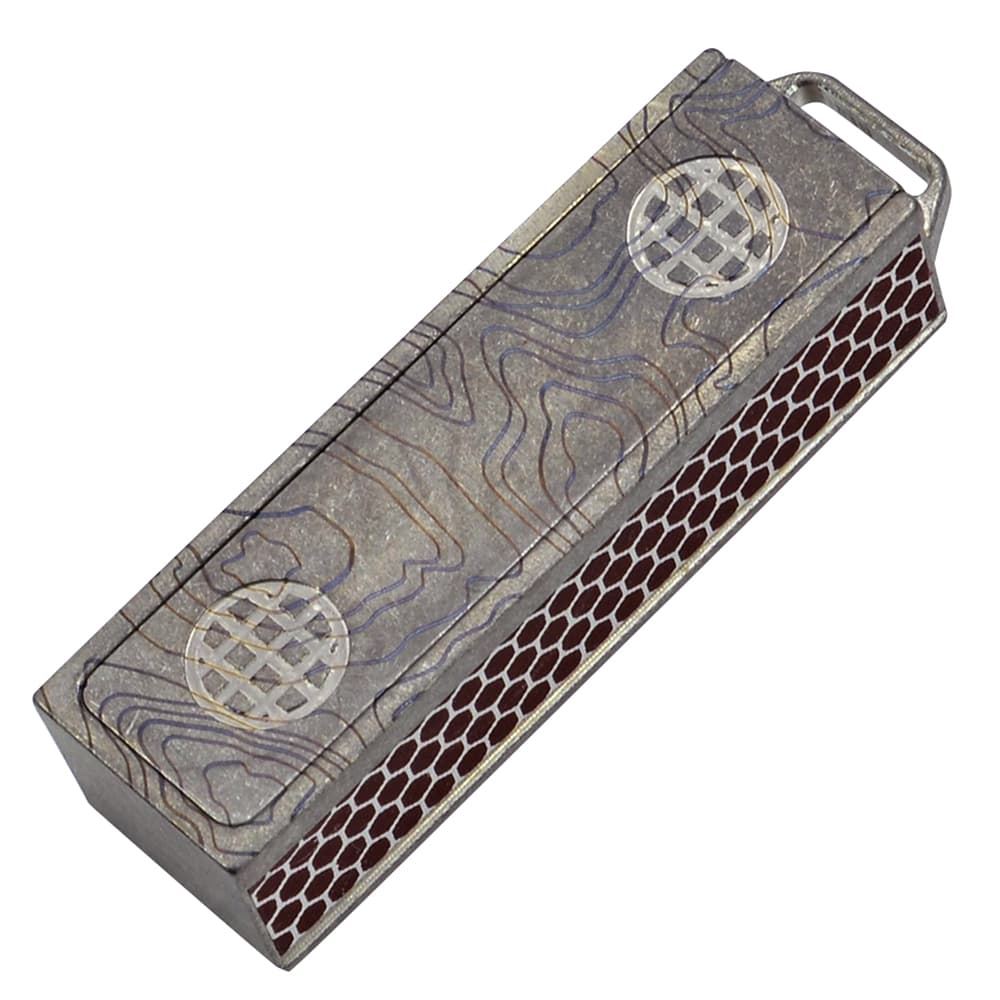 Maratac マッチボックス Match Slide Box チタニウム製 MAR039