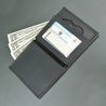 ボストンレザー ID&バッジホルダー 財布型 ブラック