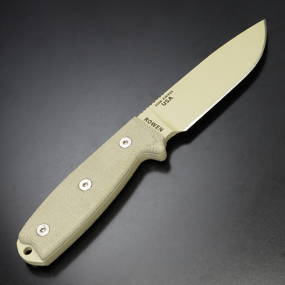 ESEE アウトドアナイフ Model 4 シース付属 デザートタンブレード ESEE