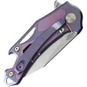 デフコン 折りたたみナイフ Rhino フレームロック 紫色 TF93151