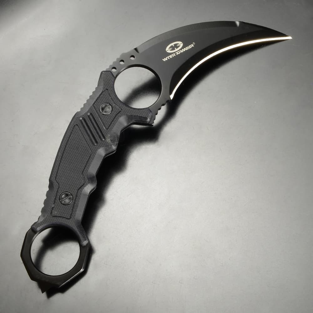 WithArmour カランビットナイフ Terminator 固定刃 シース付属 WA052BK