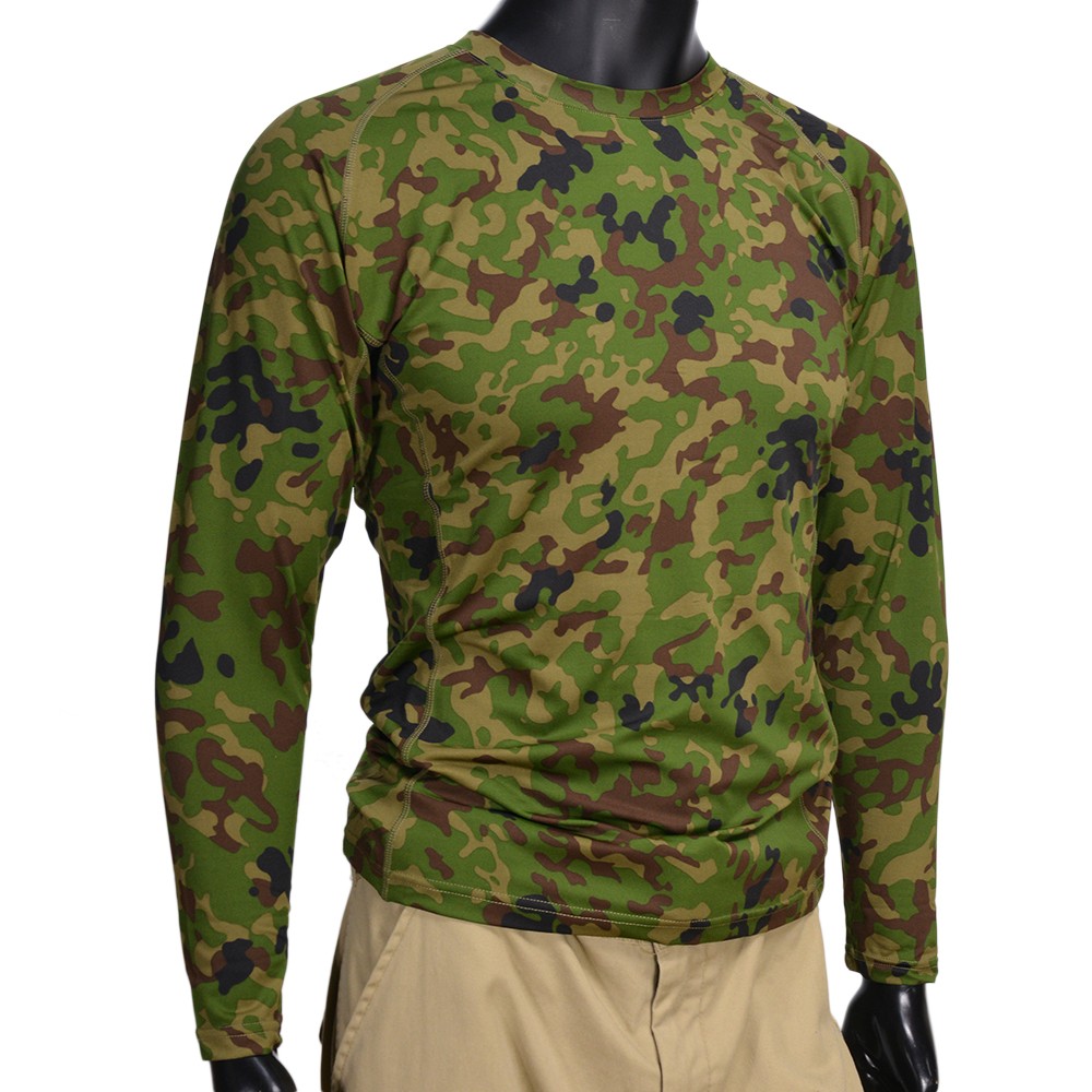 J.S.D.F. コンプレッション 長袖Tシャツ 2522 新迷彩 | ミリタリー