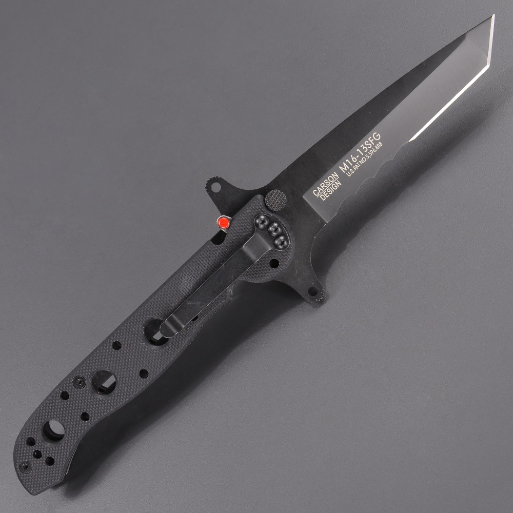 CRKT 折りたたみナイフ M16-13SFG タントー 半波刃 G10ハンドル