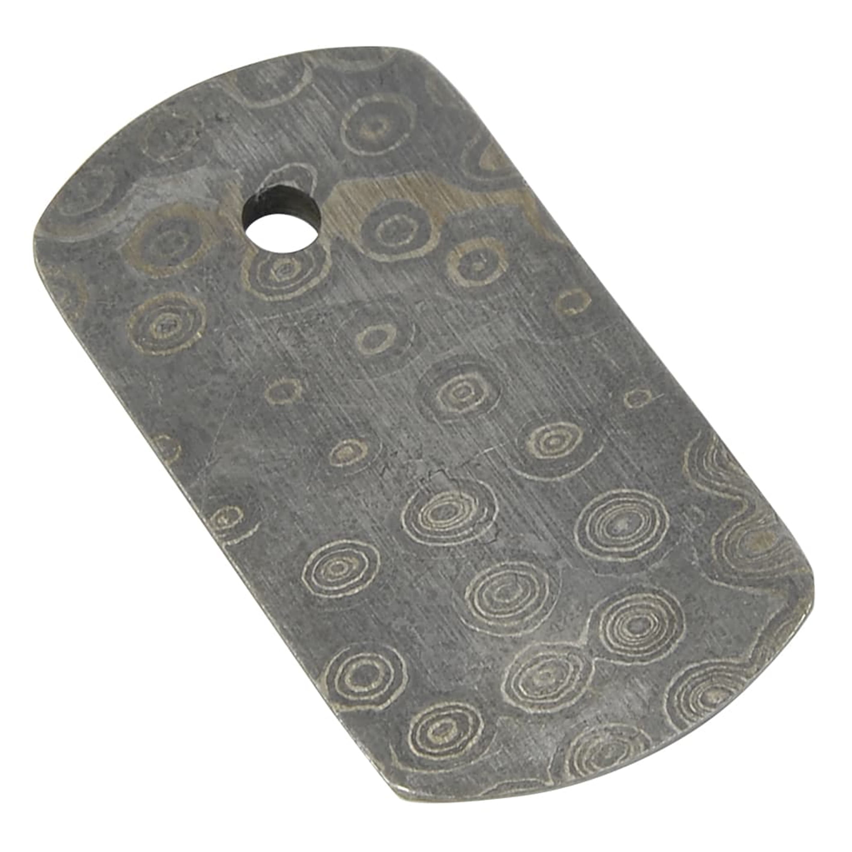 ドッグタグ GRINDWORX ダマスカス鋼製 ミリタリーショップ レプマート