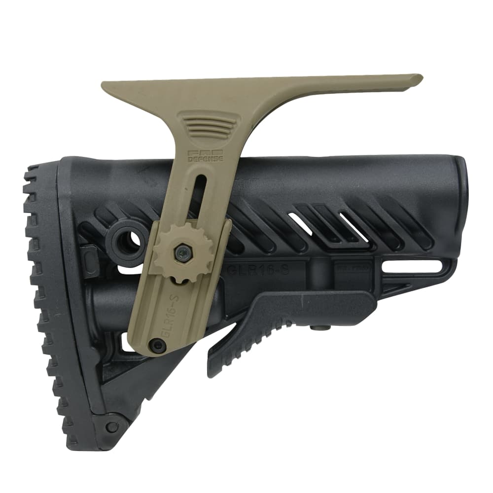 FAB Defense チークパッド GCP アジャスタブルチークレスト GLR-16用