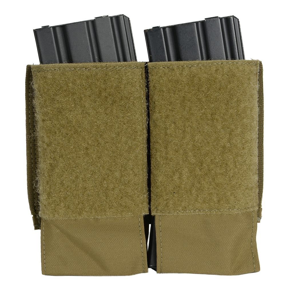 SHELLBACK TACTICAL ダブルマガジンインサート M4/AK用 ベルクロ接続式