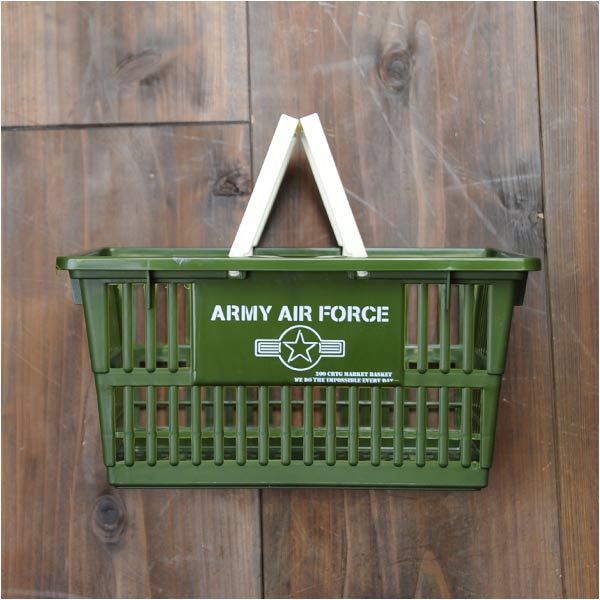 マーケットバスケット ARMY 買い物かご(S) | ミリタリーショップ