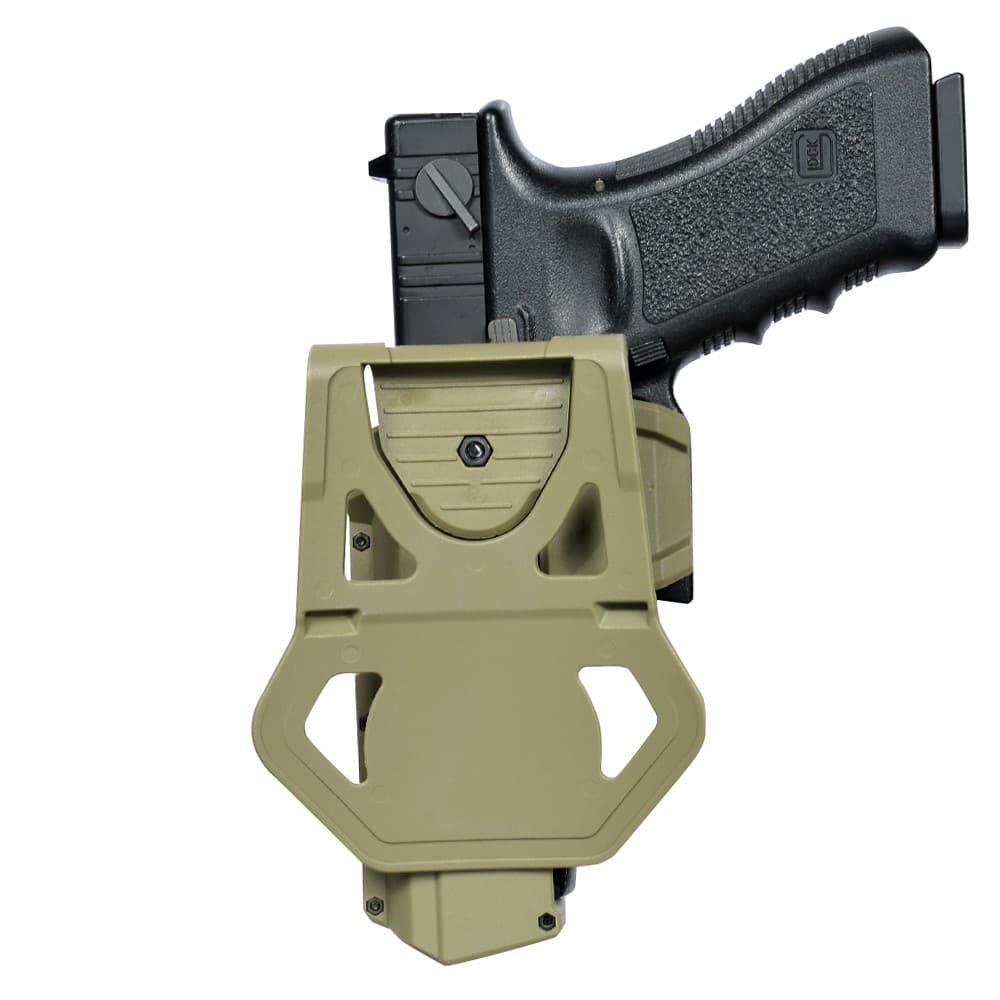 ムーバブル ヒップホルスター Glockシリーズ用 ウェポンライト対応