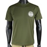 自衛隊グッズ 半袖Tシャツ 桜刀エンブレム 陸上自衛隊 OD色 IRT204