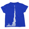 自衛隊グッズ 半袖Tシャツ ブルーインパルス 上昇 航空自衛隊 こども用 IRT401