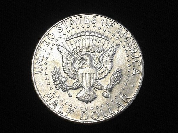 ミリタリーショップ レプマート / ケネディ 50セント銀貨 1964年