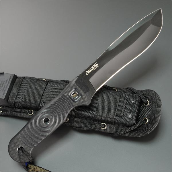 Kizlyar ロシア製 アウトドアナイフ ヴェンデッタ AUS-8 ブラック