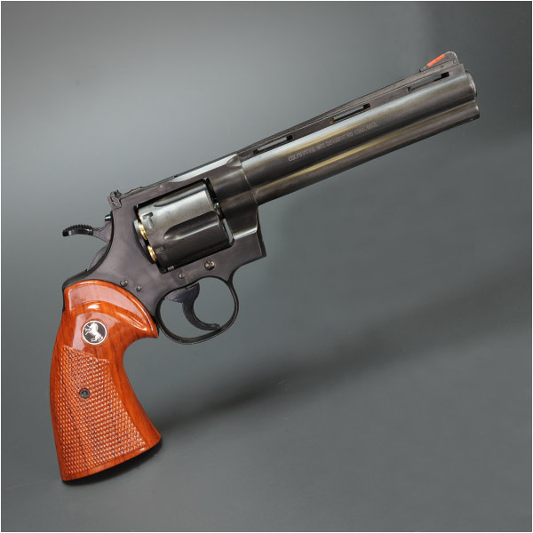 ●未使用品 ●コクサイ コルトパイソン .357 MAGNUM コクサイ SMYTHON 357 MAGNUM ガスリボルバー 6インチ コルトパイソン
