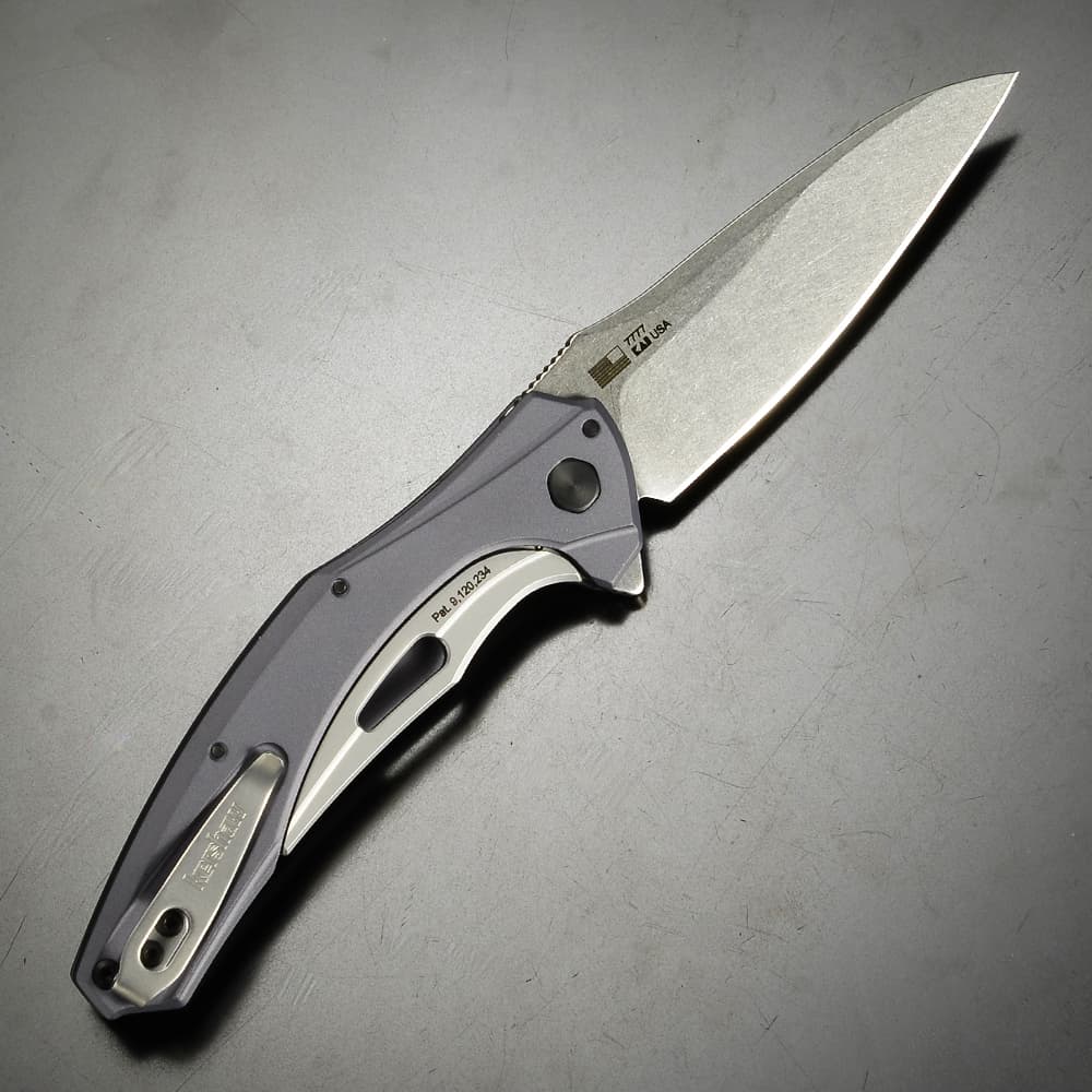 Kershaw 折りたたみナイフ Bareknuckle サブフレームロック 7777 