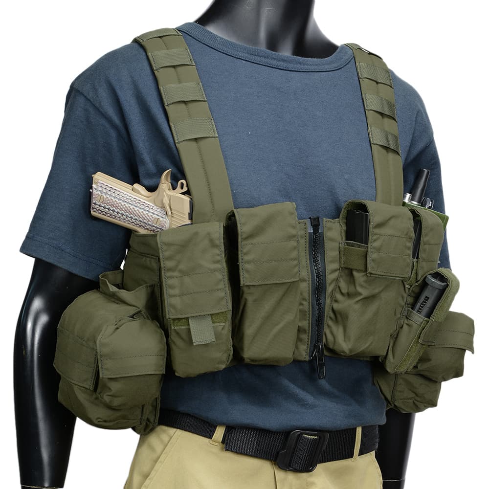 【実物】LBX Tactical チェストリグ セット LBX Tactical チェストリグ Assault Chest Rig 0063A [ マルチカム