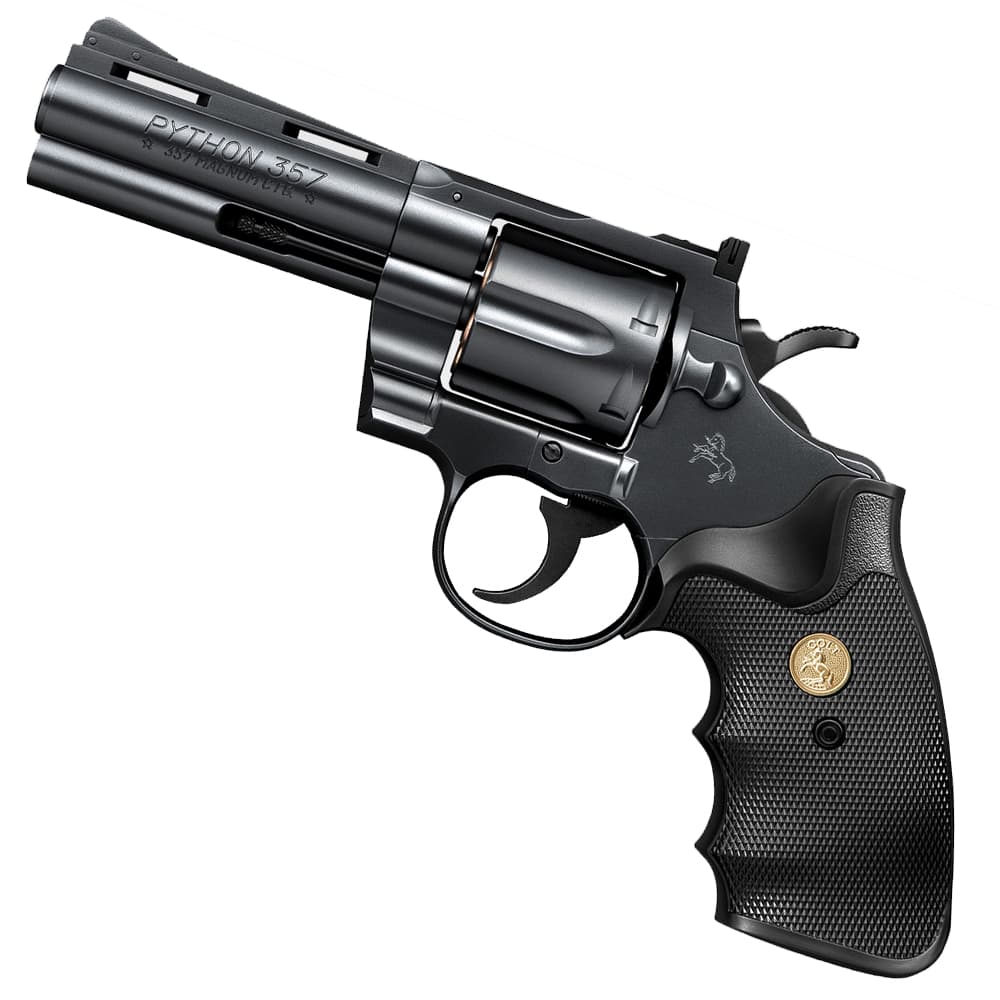 美品 東京マルイ PYTHON 357 2丁 エアコッキング 東京マルイ エアコッキングガン COLT PYTHON 357mag 4インチ 10才以上