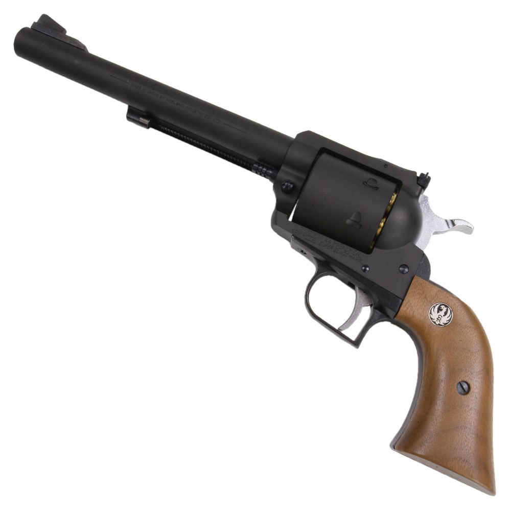 マルシン 木製グリップ スーパーBLACKHAWK用 純正 メダリオン付