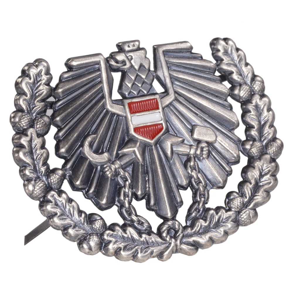 ミリタリーショップ レプマート / オーストリア軍放出品 ベレー帽用バッジ 国章