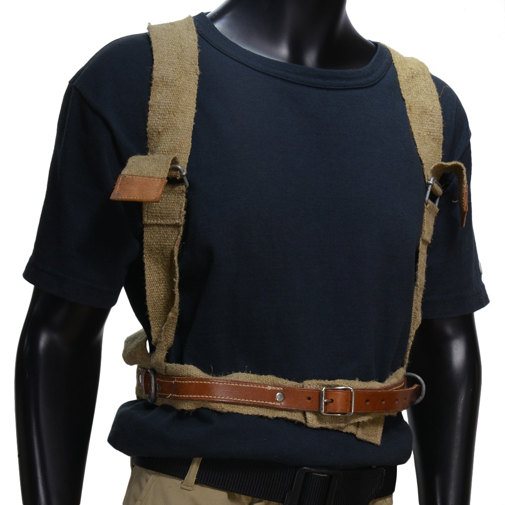 スウェーデン軍放出品 ショルダーハーネス 麻製 | ミリタリーショップ