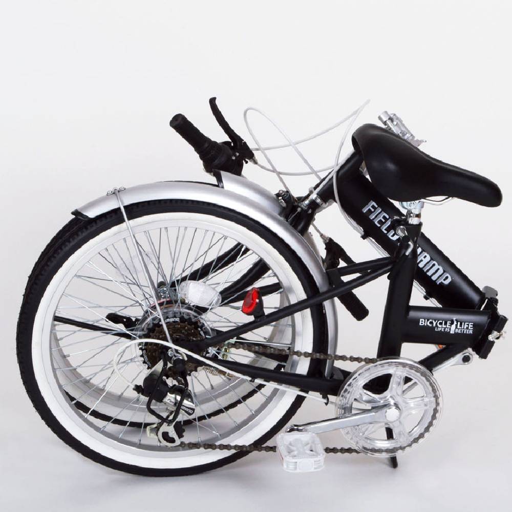 直送 代引き不可】FIELD CHAMP 折り畳み自転車 FDB206SL マット 