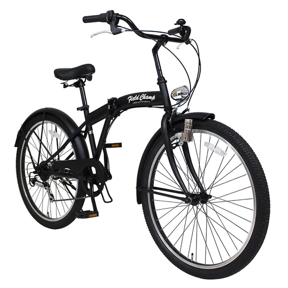 直送 代引き不可】MIMUGO 折り畳み自転車 FIELD CHAMP 26インチ