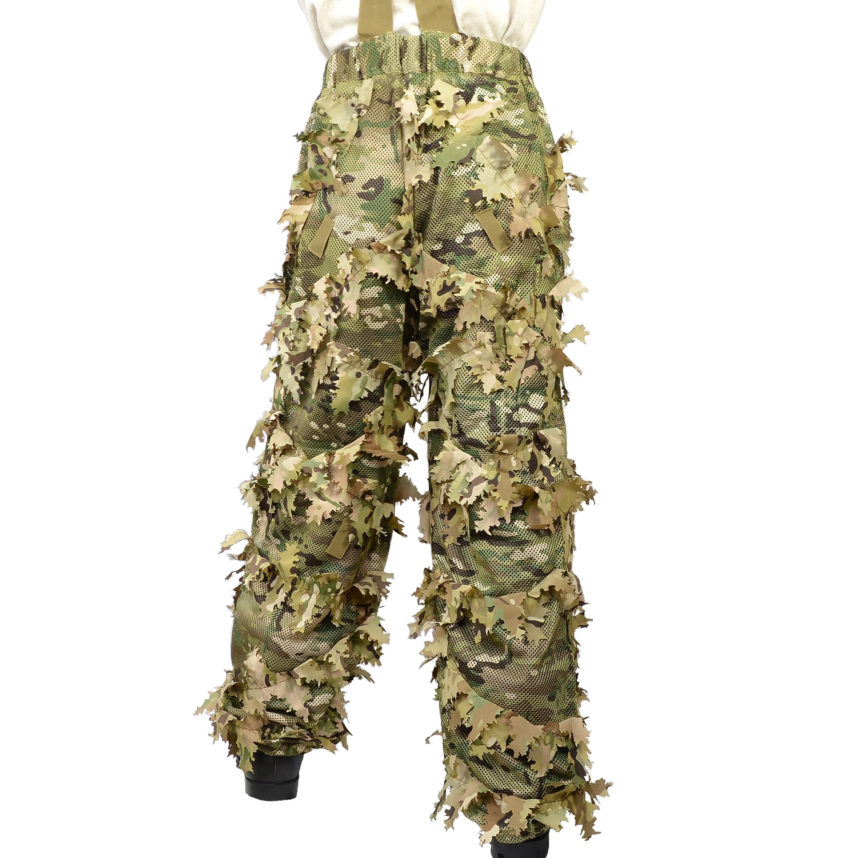 NOVRITSCH 3Dギリースーツ パンツ Modular 3D Ghillie サスペンダー