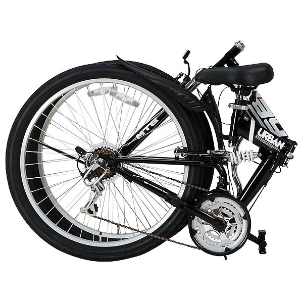 直送 代引き不可】 OTOMO 折りたたみ自転車 Raychell MTB-2618RR 18段 