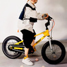 【直送 代引き不可】 OTOMO キッズ自転車 EZ FREESTYLE 着脱ペタル 14インチ イエロー 67959