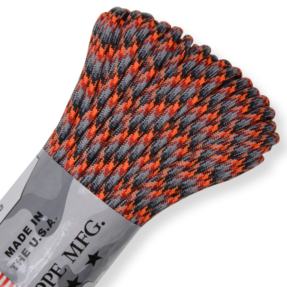 ミリタリーショップ レプマート Atwood Rope 550パラコード タイプ3 ラヴァ