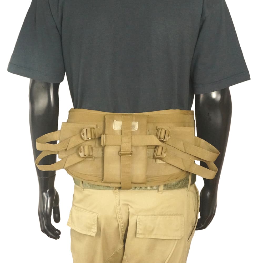 米軍放出品 ヒップベルト FILBE アサルトパック用 コヨーテブラウン