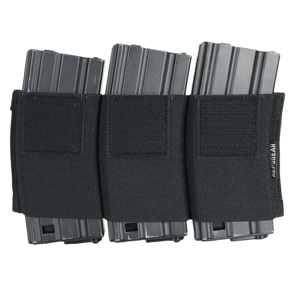 REPSGEAR ライフルマガジンポーチ M4/AR15 3本収納 ベルクロ式